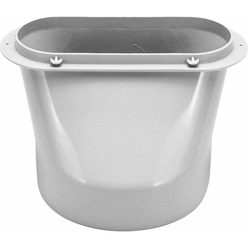 1 Stück Klimaanlagen-Schlauchadapter Fensteranschluss Flachrohr 15 cm, Universell für tragbare Klimaanlagen und Trockner