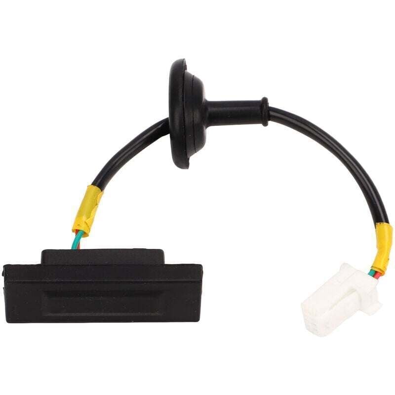 1 Stück kratzfester ABS-Heckklappen-Kofferraumentriegelungsknopf 81260 1W220 Ersatz für Kia Picanto TB 2011 2017, für Kia Rio Mk3 2011 2017