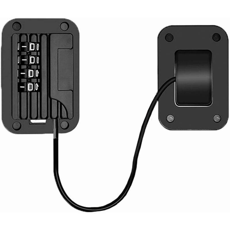 1 Stück Kühlschrankschloss, Mini-Kühlschrankschloss mit digitalen Passwörtern, geeignet für Schränke, Schubladen, Kleiderschränke, Fenster und