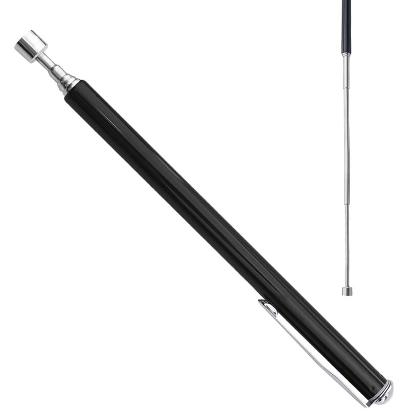 1 Stück Teleskopmagnet, Magnetstab, Magnetaufnahme, Edelstahl-Teleskopmagnet, Teleskop-Magnetstab, Teleskop-Magnetaufnahmewerkzeug, bis zu 62 cm