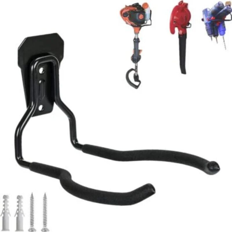 1-teilige Wandhalterung für Freischneider, Wandhalterung für Gartengeräte, Rasentrimmer für die Garage, Gartengeräte