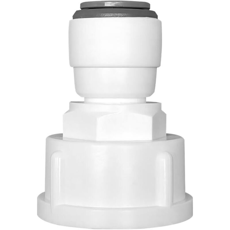 1-teiliges Wasserfilter-Anschlussset, 3/8'-Schnellkupplung auf 3/4'-Innengewinde, Doppeldichtung, Schnellverbinder für Wasserfilter