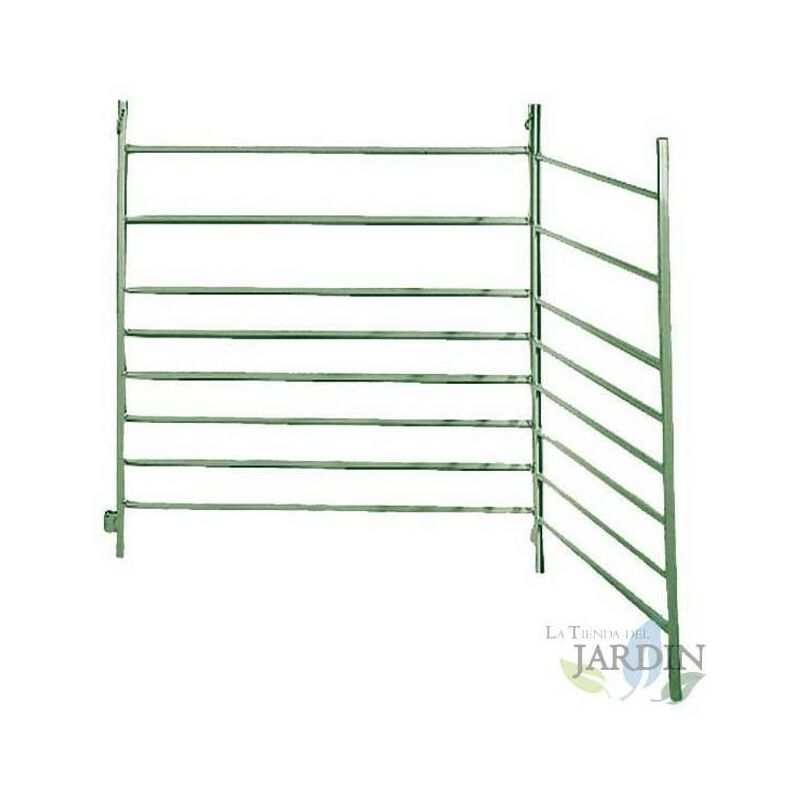 Suinga - Zaun Zaun Aluminium lackiert 1 x 1 Meter