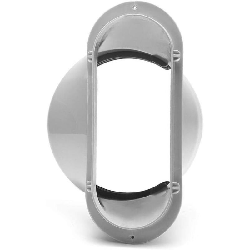 Linghhang - 1 x Fensterschlauchadapter für Klimaanlagen, flache Öffnung, 15 cm, universell für tragbare Klimaanlagen und Wäschetrockner