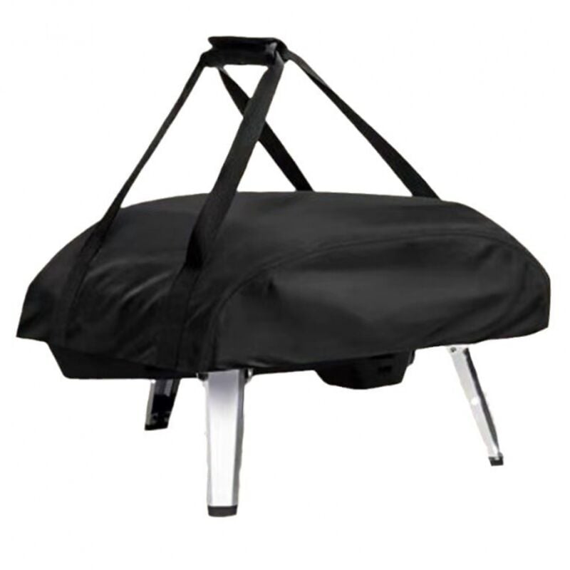 1 x Pizzaofen-Abdeckung Koda 16, wasser- und wetterfest, Tragetasche, Pizzaofentasche, schwarz