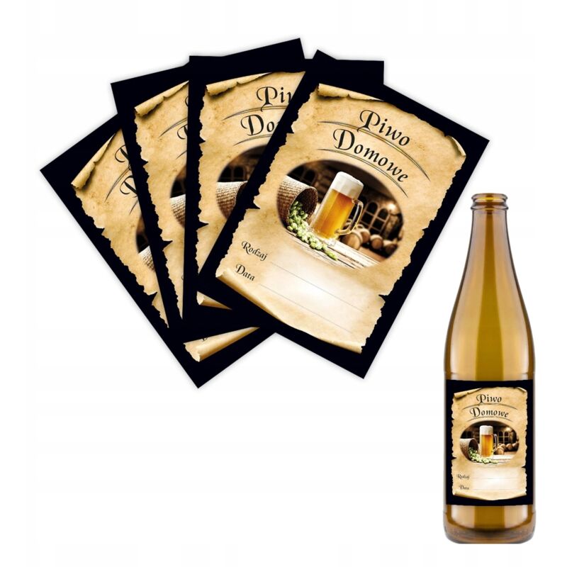 10 Etikettenaufkleber für selbstgebrautes Bier