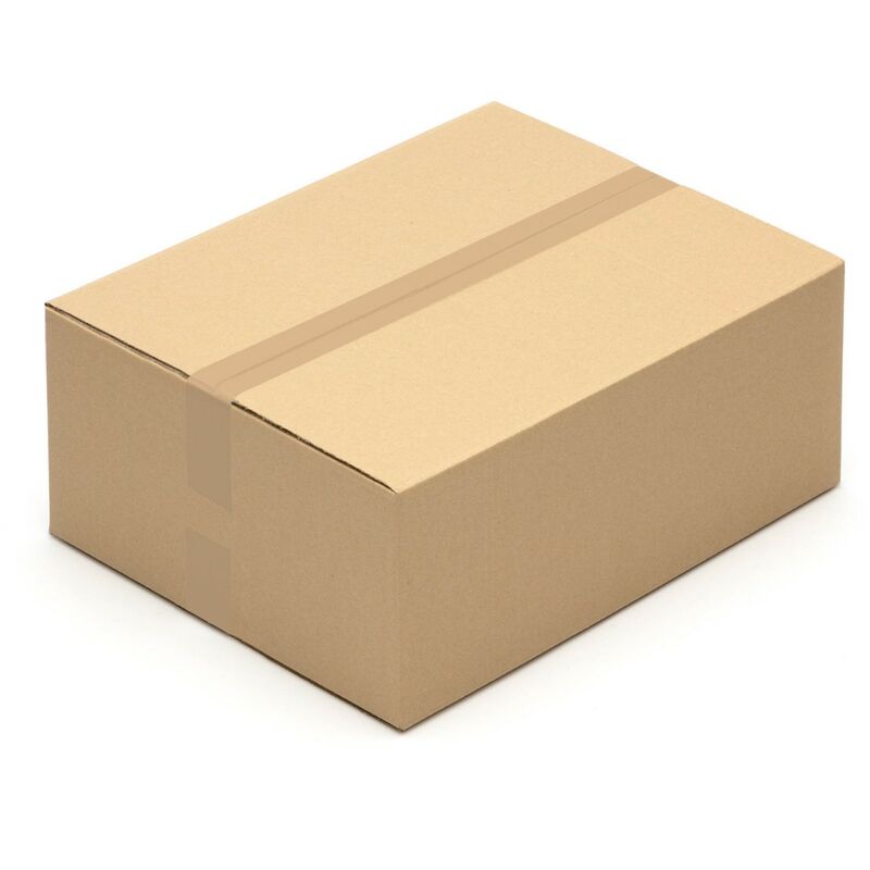 10 Faltkartons 500 x 400 x 200 mm Kartons 2-wellig 50 x 40 x 20 cm Versandkartons Wellpappe