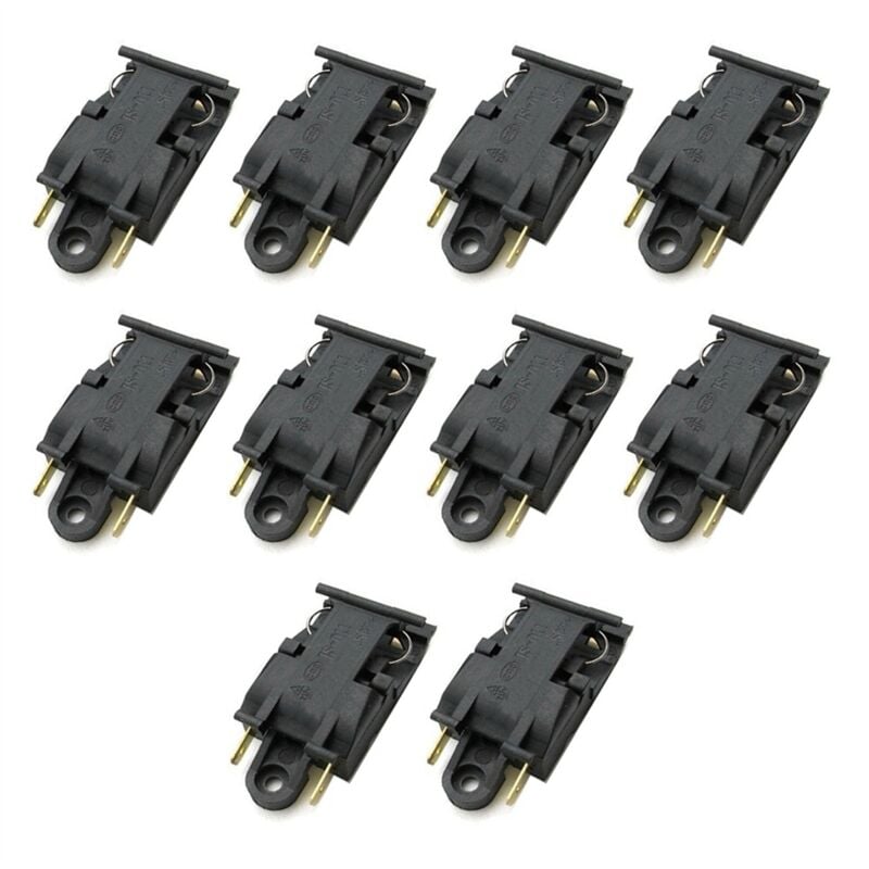 10 Pcs Elektrische Wasserkocher Dampf Druck Jump Schalter 16A Wasserkocher Power Schalter Thermostat Temperatur Control Wasserkocher Schalter