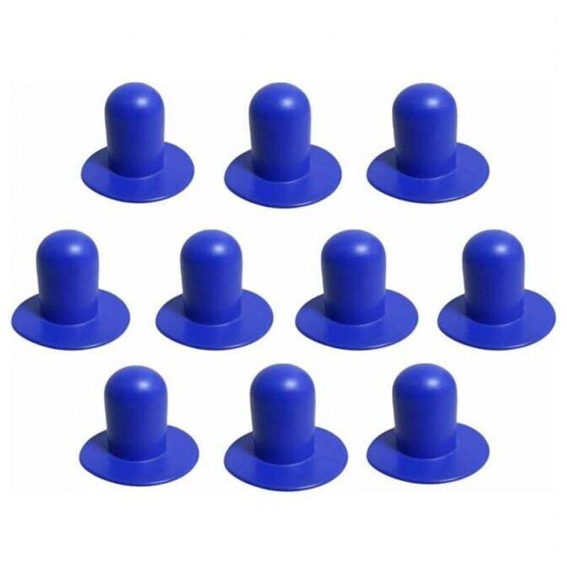 XVX - 10 tapas de piscina extendidas, tapa de bomba de filtro Bestway Lay-Z Spa, filtro de repuesto para Lay-Z Spa compatible con piscina (azul,