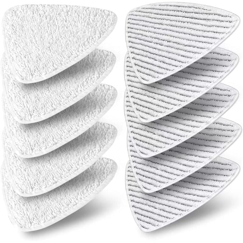 10 Stück für Vileda Dampfreiniger Ersatzbezüge Kompatibel mit Vileda Steam Plus Dampfreiniger - für Vilead Dampfreiniger Ersatzbezug - Langlebig und