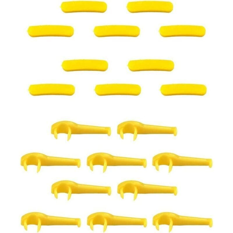 10 Stück Felgenschutz Reifenmontage Felgenschoner Motorrad Felgen Montageschutz Felgenkantenschutz Reifenwechsel KFZ Felge Protector Auto