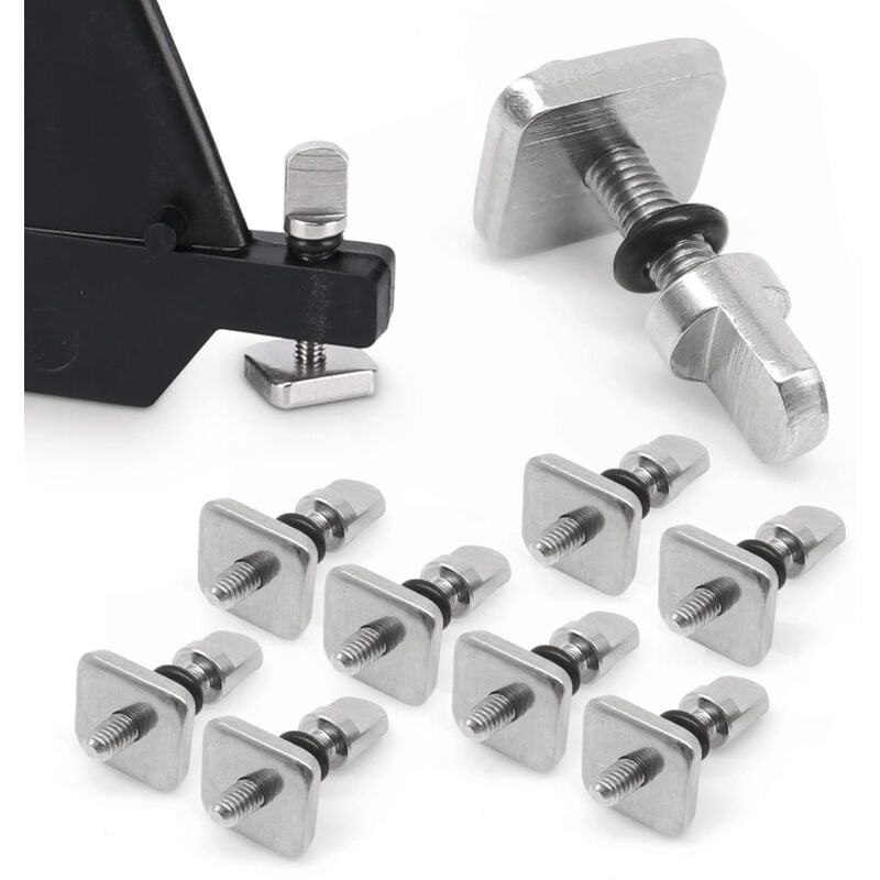 Coocheer - 10 Stück sup Finn Schraub, Finnen Schraube, sup Zubehör für Box Surfboard, Surfbrett, Paddle Board, Longboard Surf Outdoor