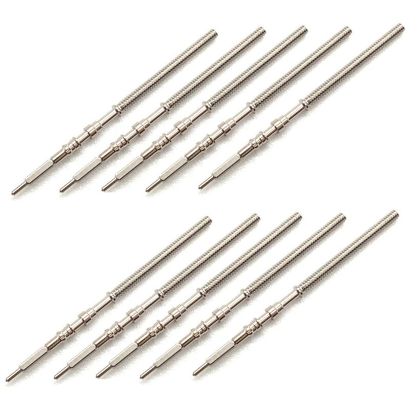 10 StüCk Uhrwerk Uhr Stahl Schaft Krone Kit Uhr Teile Teile NH35 NH36 NH38 NH39 Uhrwerk Uhr Ersatzteile Teile