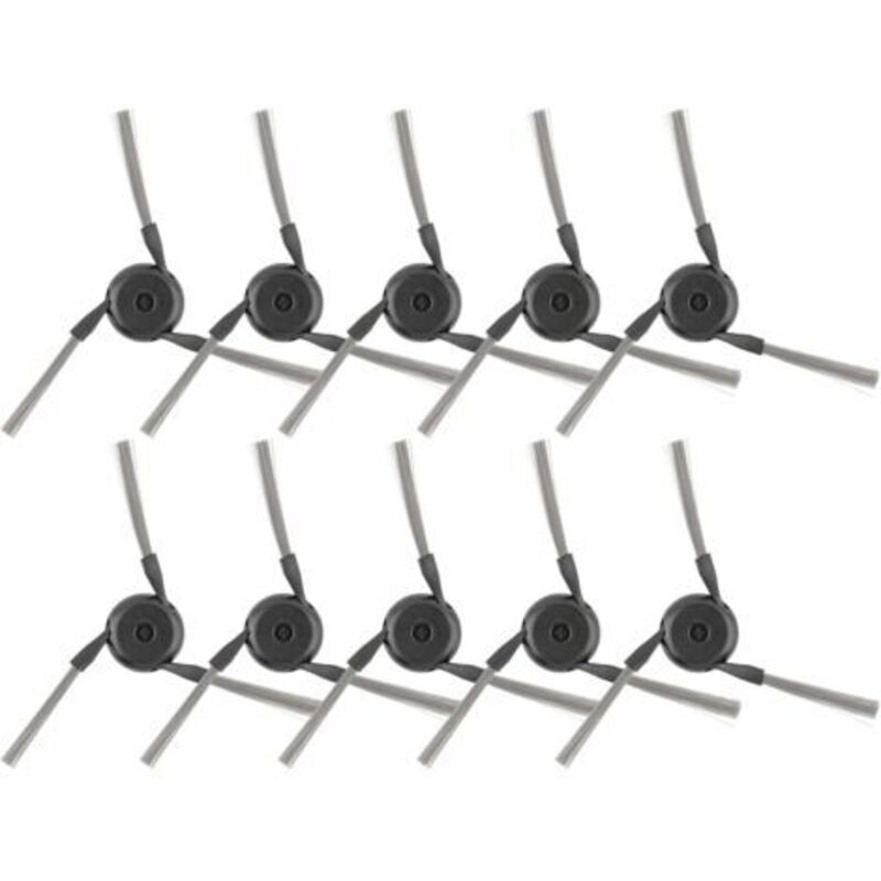 (10 Stück) X50 Ultra Ersatzteil für Seitenbürste für Dreame X40 Ultra/ L40 Ultra, Mova P50 Ultra/ P50 Pro Ultra/ P10 Pro Ultra/ V50 Ultra/ Z50 ULTRA,