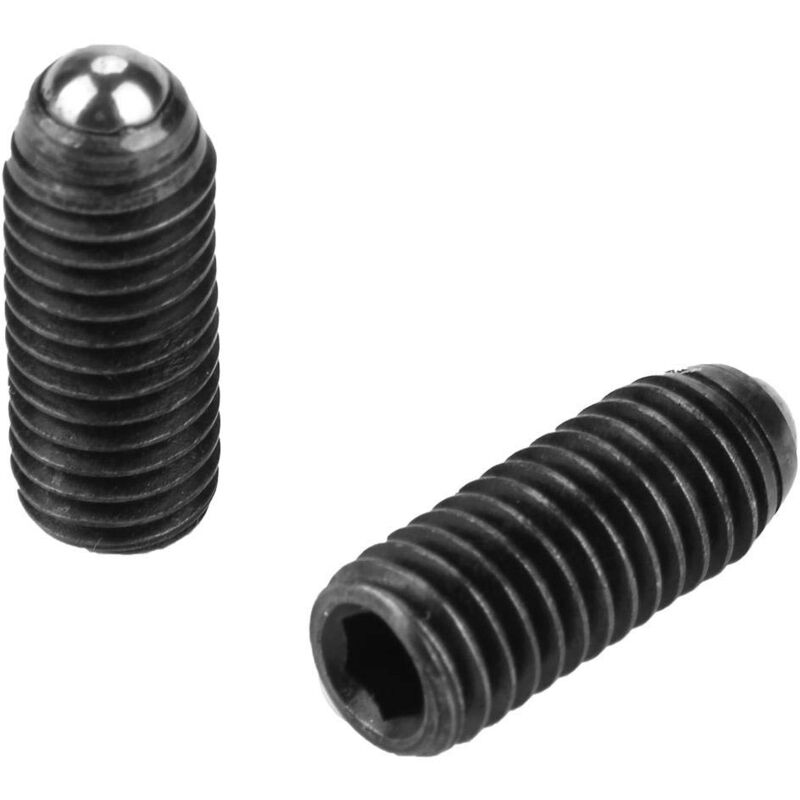 10 stücke M8 Innensechskant Ball Spring Plungers Set Schraube Gewinde Ball Plunger Kohlenstoffstahl Kraft Ball Plunger(M820),Schrauben