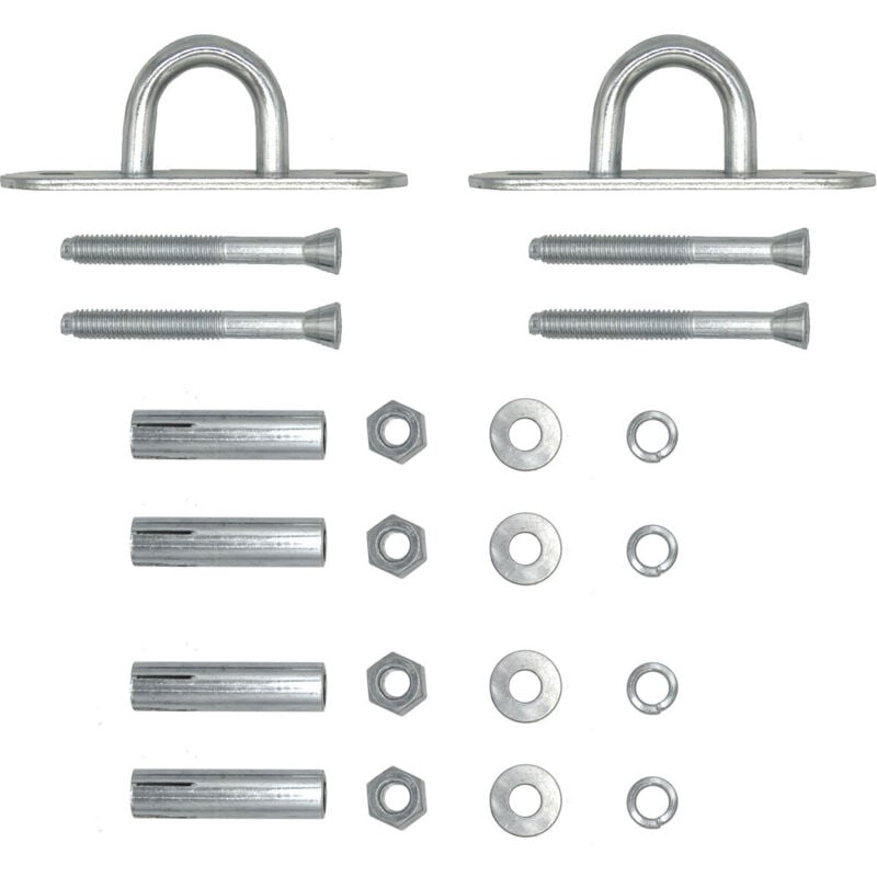 Amanka - 2er Set 250kg Hängesessel Befestigung für Schaukel Hängematte Boxsack Aufhängung