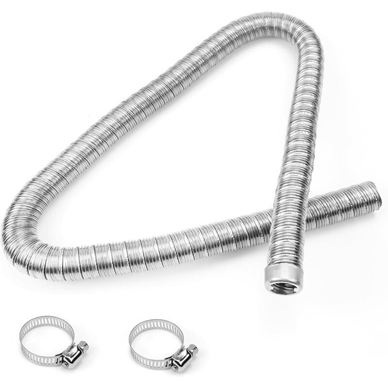 100 cm x 24 mm Abgasrohr für Standheizung, Stromgenerator, Standheizung