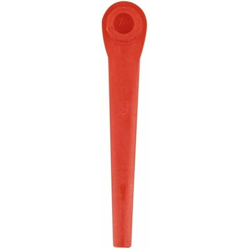 SHINING HOUSE 100 Stück Kunststoffmesser für Gardena Rasentrimmer, Ersatzmesser für Gardena Rasentrimmer und Akku-Rasentrimmer