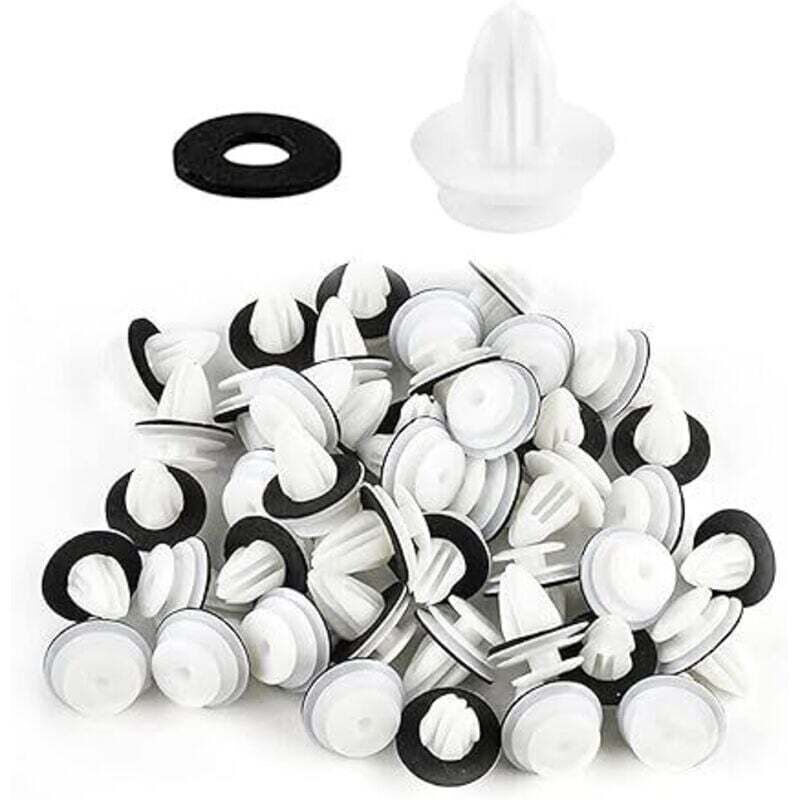 100 Stück Kfz-Clips, Halteclips, Kfz-Befestigungsclips, universelle Fahrzeugbefestigungsclips, Türklemmbefestigungen, geeignet für Türverkleidungen
