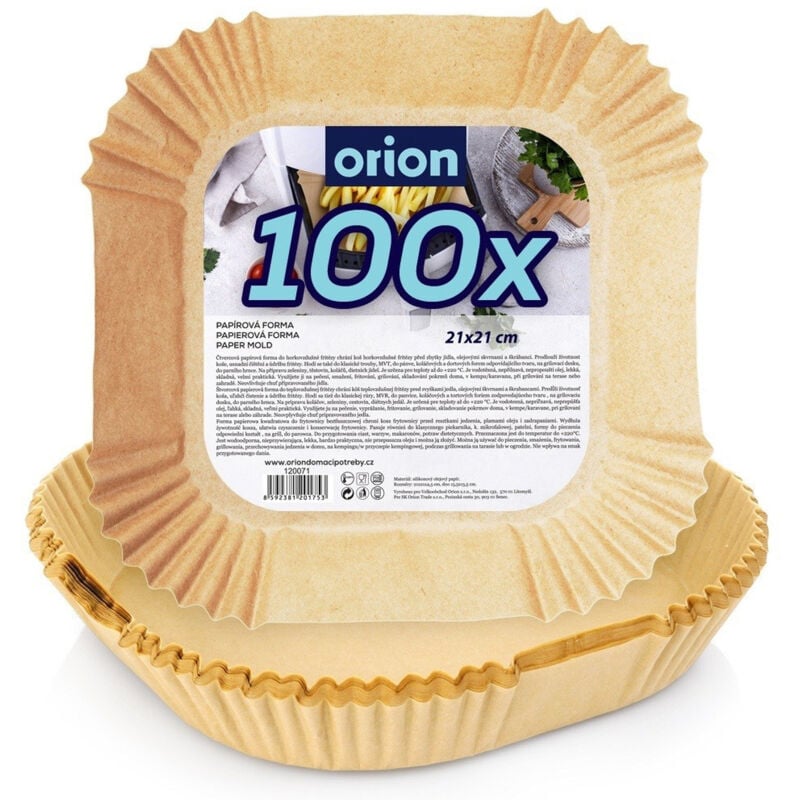 100x Air Fryer Einsätze für Air Fryer Backpapier