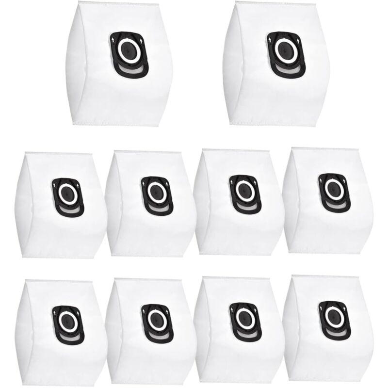 10er Pack Staubsaugerbeutel für Rowenta Silence Force, Beutel für Rowenta Hygiene + ZR200520 ZR200720 Swirl R39, Compact Power, X-Trem Power und