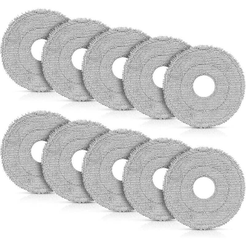 10er-Pack Wischpads für Dreame L10s Ultra Gen 2 / Mova E30 Ultra / L10s Pro Ultra / X40 Ultra / X40 Master / L40 Ultra / X50 Ultra Komplettes Zubehör