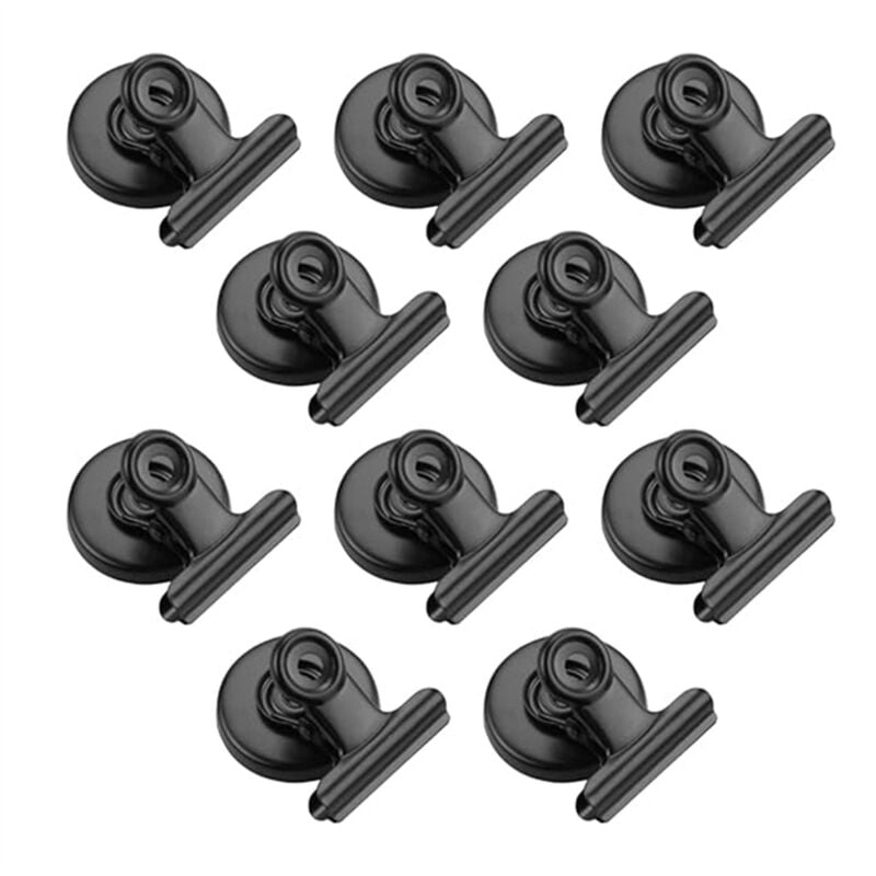 10PCS Magnetische Clips Kühlschrank Magnet Haken Clip für Familie Schule Gefrierschrank Küche Kühlschrank