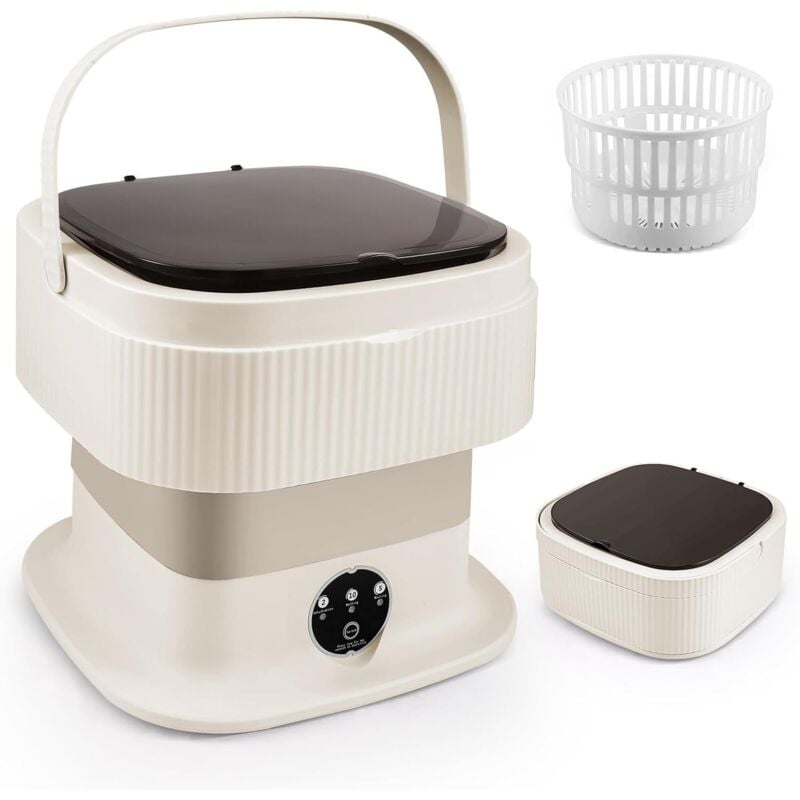 11L Mini-Waschmaschine mit Schleuderkorb, kleine Waschmaschine, für Camping, Reisen