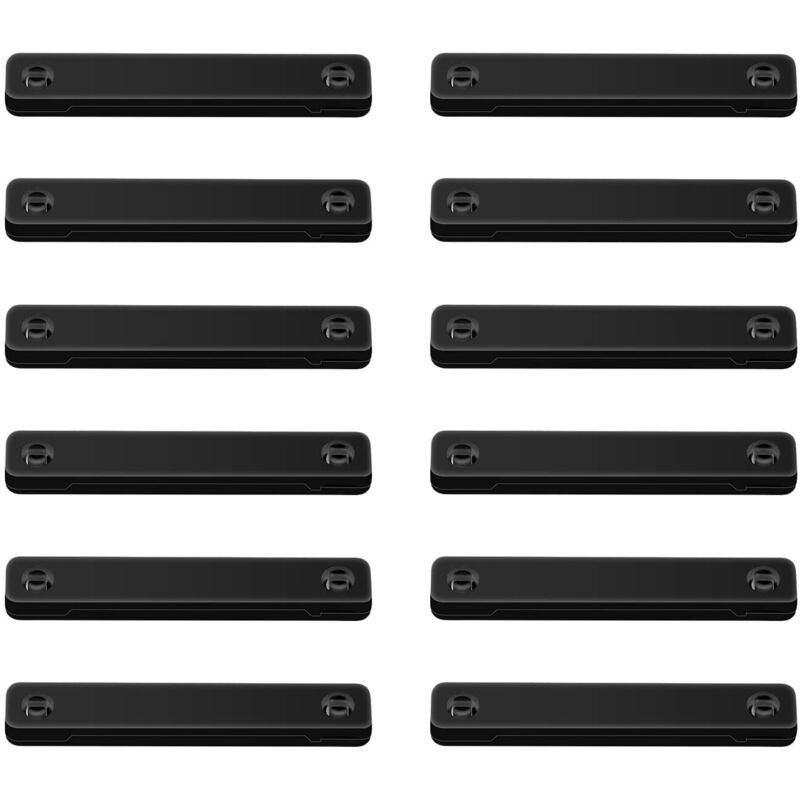 12 magnetische Fensterclips, magnetische Moskitonetzclips, Befestigungsschlaufen für Fliegengitter, Magnete für Moskitonetze, für Insektenschutzgitter