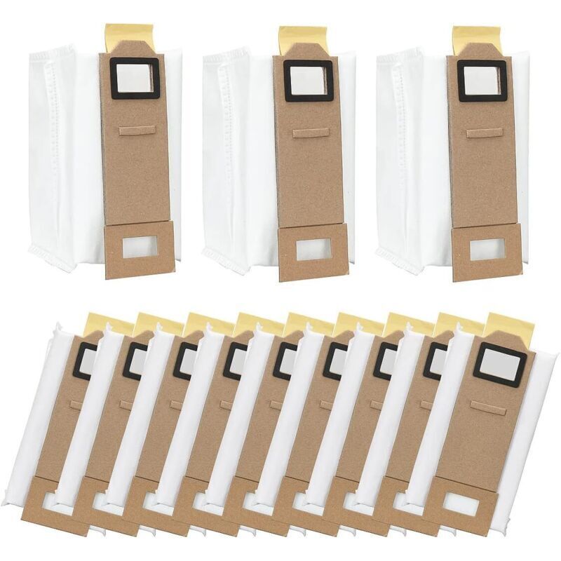 12 Staubbeutel für Roborock S7, S7 Plus, S7 Max, T7s und T7s Plus, Ersatz-Staubsaugerbeutel für die Roborock Saugstation
