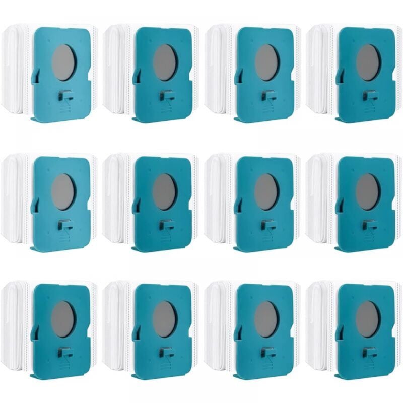 12 Stück Clean Station Staubbeutel für VCA-ADB95, Staubsauger-Ersatzbeutel, Staubsauger-Zubehör