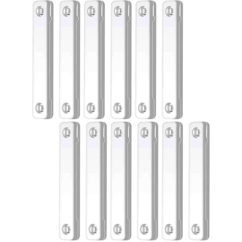 12 Stück Magnet für Fliegengitterfenster, Magnetbefestigung für Fliegengitter, Fliegengitter-Klebeaccessoires, für Küche, Balkon, Wohnzimmer