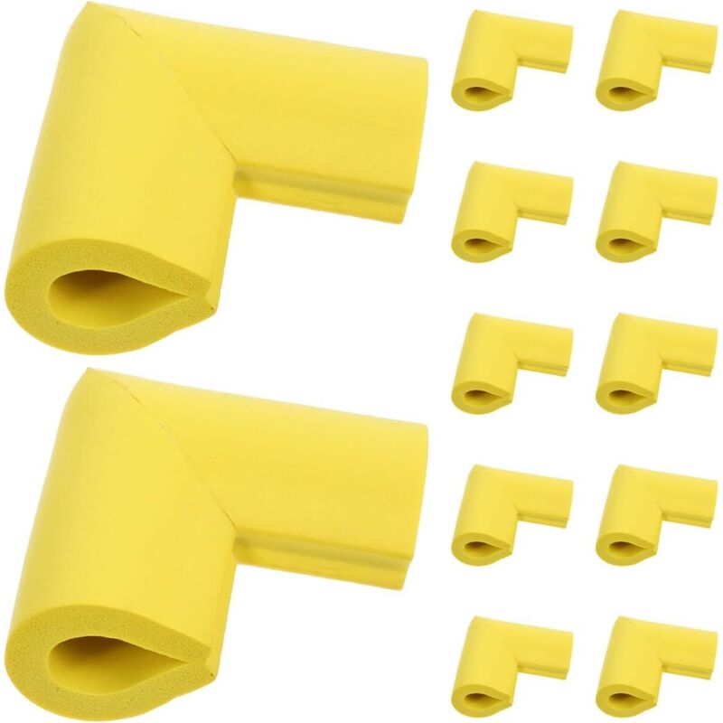 12-teiliges Set U-förmiger Schaumstoffeckenschoner für Möbel – Rundumschutz für Bilderrahmenecken und Möbel – Schlichtes und elegantes Design