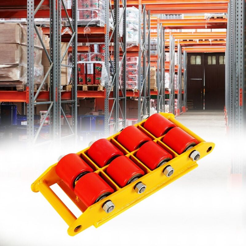 12 Tonne Maschine Mover Maschine Dolly Skate Maschine Roller Mover Cargo Trolley