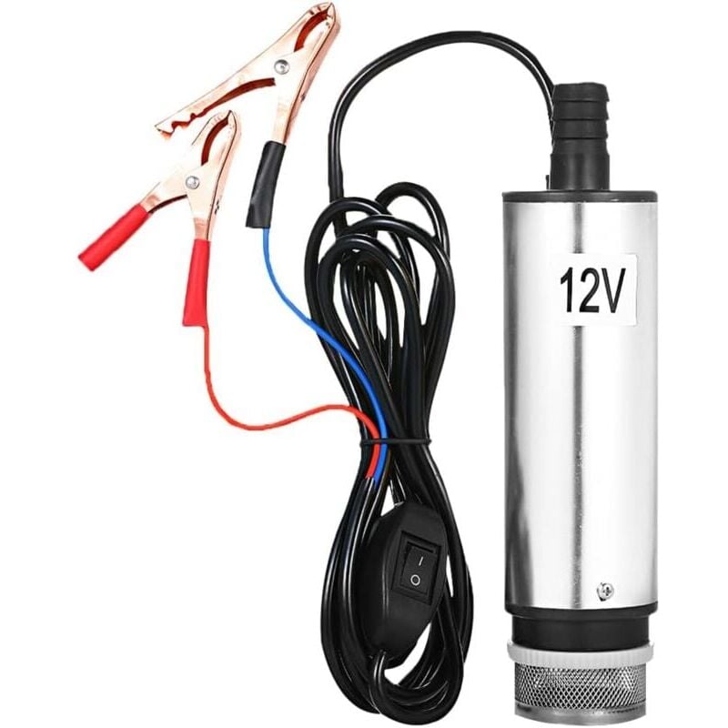 SNQ - 12 v 51 mm Edelstahl-Tauchpumpe, Transferpumpe für Wasser, Öl, Diesel, Kraftstoff, für Auto, Öl, Flüssigkeit, Diesel, Kraftstoff, Wasserpumpe,