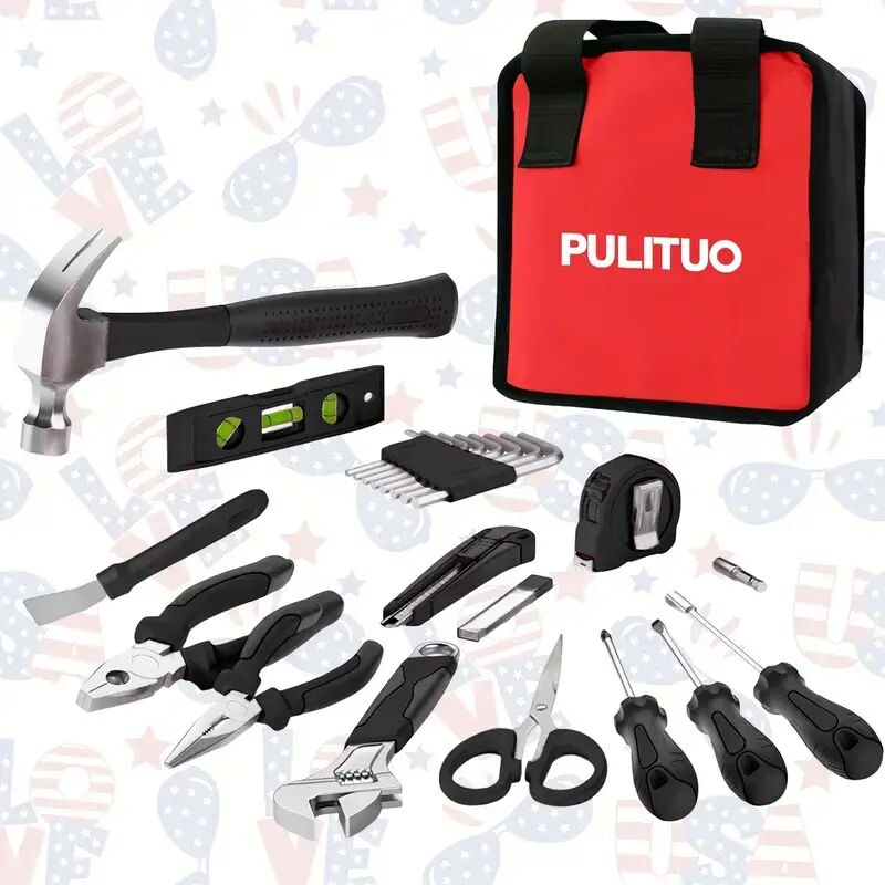 12-V-Akku-Bohrschrauber / 118-teiliges rosa Bohrer-Set – Heimwerker-Werkzeugset, DIY-Akkuschrauber mit LED und 180 Zoll Drehmoment für Heimreparaturen