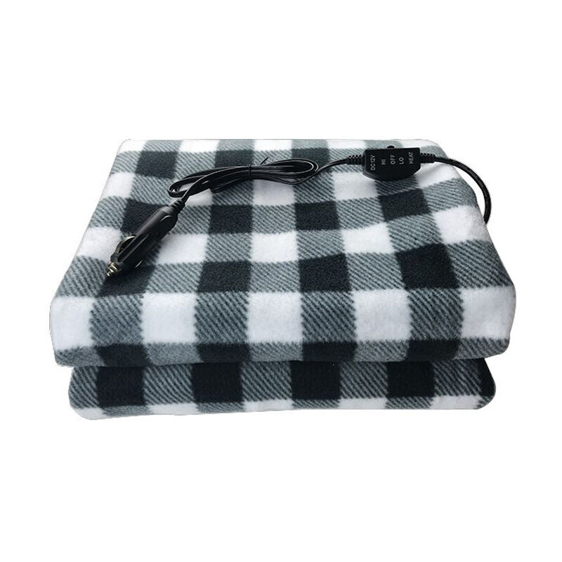 12-V-Auto-Heizdecke, winterwarme Heizdecke, elektrisch beheizte Decke, einstellbare Temperaturregelung