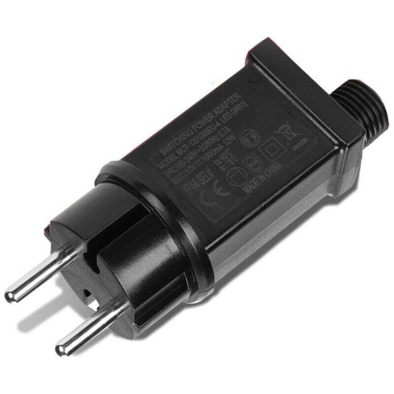 12-V-LED-Netzteil, IP44-LED-Transformator, Niederspannungs-LED-Adaptertreiber für Weihnachtsbeleuchtung und Lichterketten