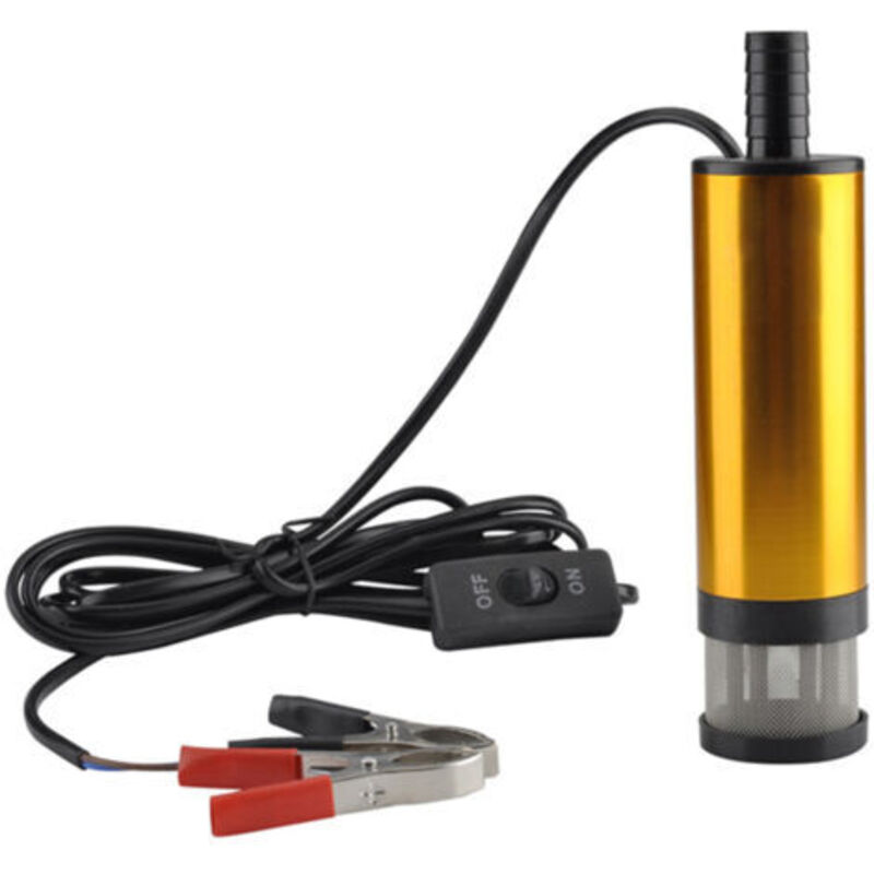 12-V-Tauchpumpe zum Pumpen von Wasser, Diesel, 38 mm, Wasser, Öl, Kraftstoffpumpe, Diesel-BF-Pumpe, Dieselkraftstoffpumpe, elektrische