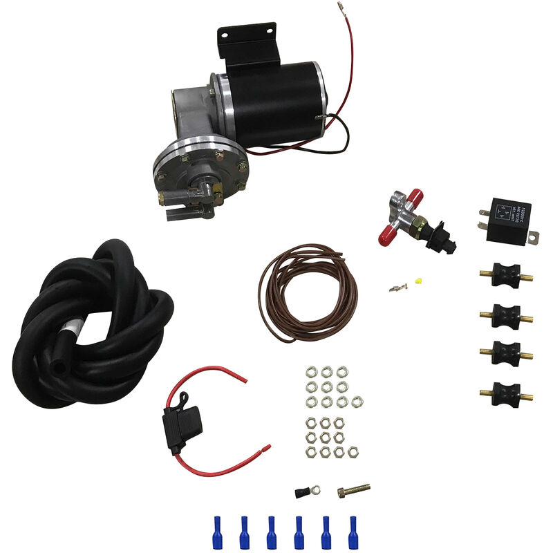 12V elektrischer Bremskraftverstärker-Vakuumpumpe 18' bis 22' for Bremssysteme Vakuum-Bremsverstärker Vakuum-Druckschalter Vakuumschlauch