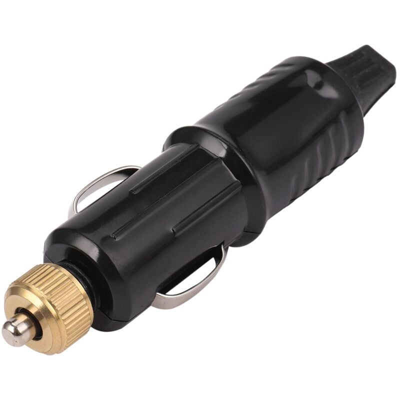 12/24V Ersatz Auto Feuerzeug Steckdose Stecker Adapter Ladegerät + Sicherung Set