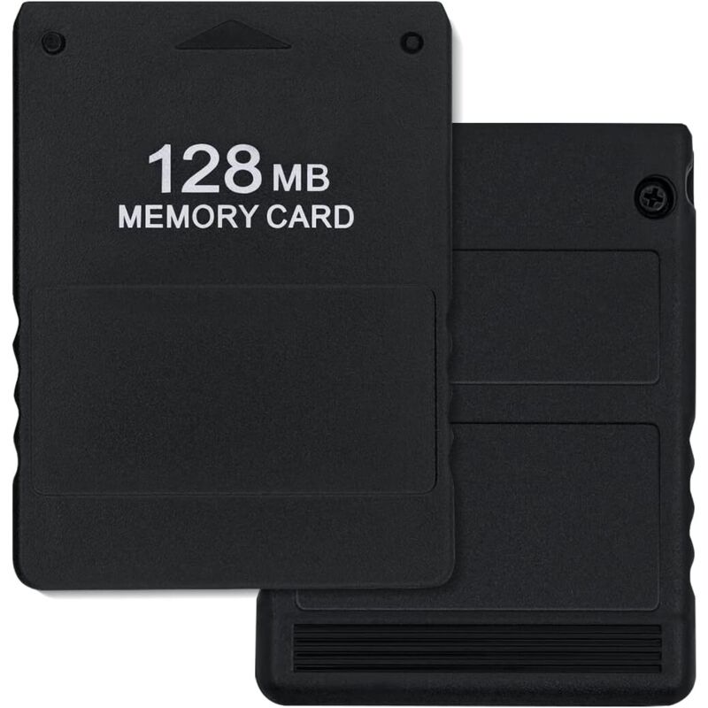 128 Megabyte Highspeed-Speicherkarte für PS2 – ein Backup-Zubehör für Videospiele, zuverlässig, speicherstark & kompatibel