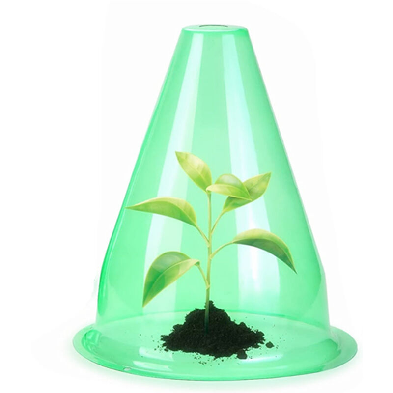 Linghhang - 12er-Pack Gartenumhänge für Pflanzen, Mehrzweck-Pflanzenschutz, transparente Glocke, schützt Pflanzen vor Vögeln, Eiern, Frost und