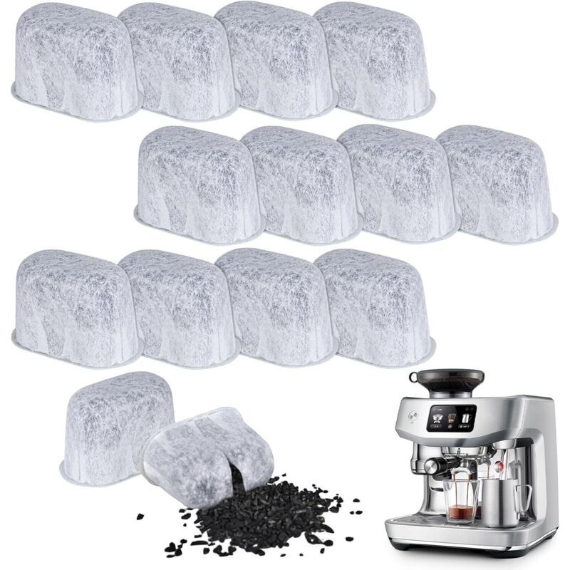 12er-Pack Wasserfilter für Ninja Luxe Cafe Zubehör – Wasserfiltereinsätze für Ninja Luxe Cafe Zubehör – Kohlefilter für Espresso- und Kaffeemaschinen