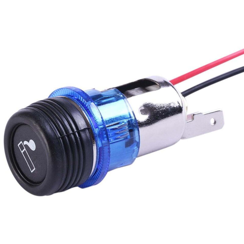 12V-24V Zigarettenanzünderbuchse blau