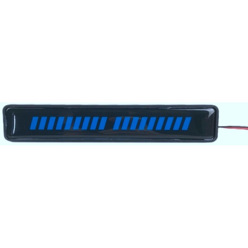 Tlily - 12V 36 led Leuchtgitter Leuchtfeuer Auto Pickup Frontgesichtsdekoration Tageslicht Außenatmosphäre Blau 2St