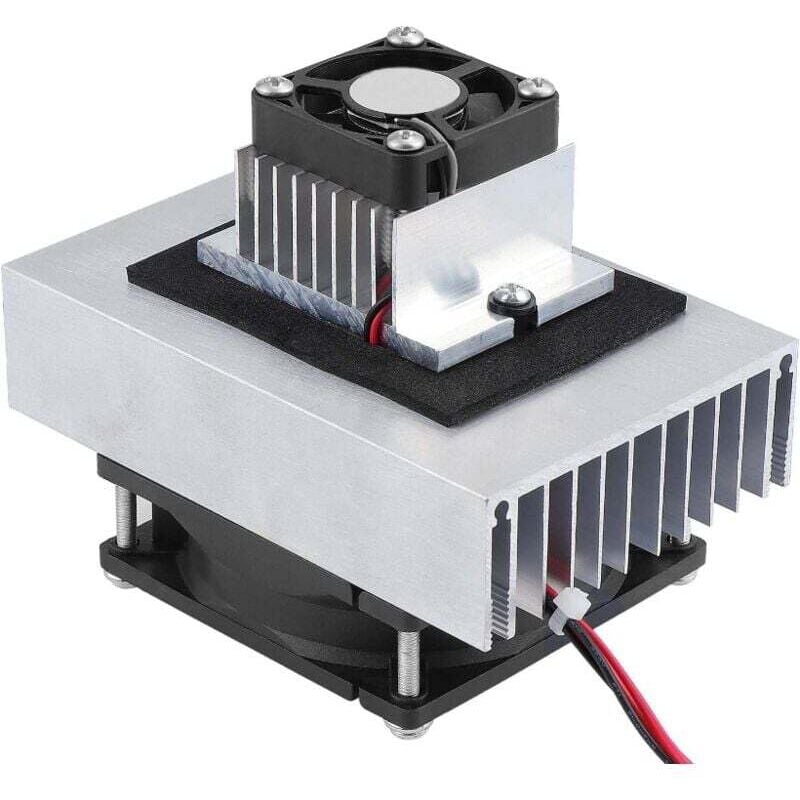 12V diy thermoelektrisches Peltier-Kühlsystem-Kit, Halbleiterkühler-Leitungsmodul, Klimaanlagen-Kühlsystem, Mikro-Klimaanlagen-Kühlmodul