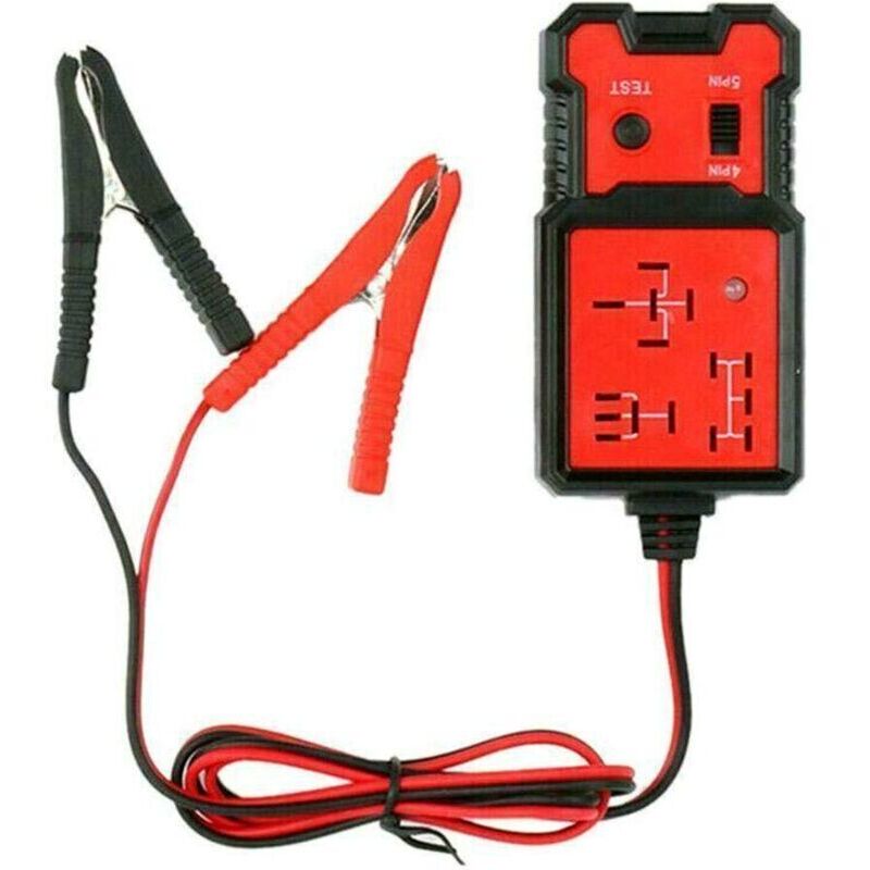 12V Kfz-Relais-Tester, universeller Kfz-Batterieprüfer, elektronischer Kfz-Relais-Analysator O