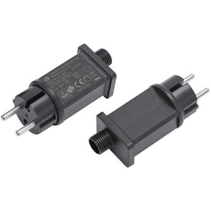 12V LED-Netzteil, IP44 LED-Transformator, Niederspannungs-LED-Adaptertreiber für Weihnachtsbeleuchtung, Lichterketten (1 Stück)