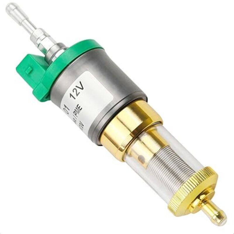 12V Standheizung Benzin Diesel Dosierpumpe, 12V-22ML 1kW-5 kW Dieselpumpe, Heizungspumpe, Doppelfilter - Effiziente Kraftstoffzufuhr für Ihre